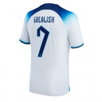 Fotbalové Dres Anglie Jack Grealish #7 Domácí MS 2022 Krátký Rukáv